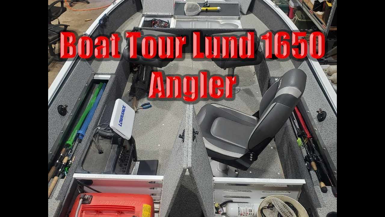 Lund 1650 Angler Boat tour