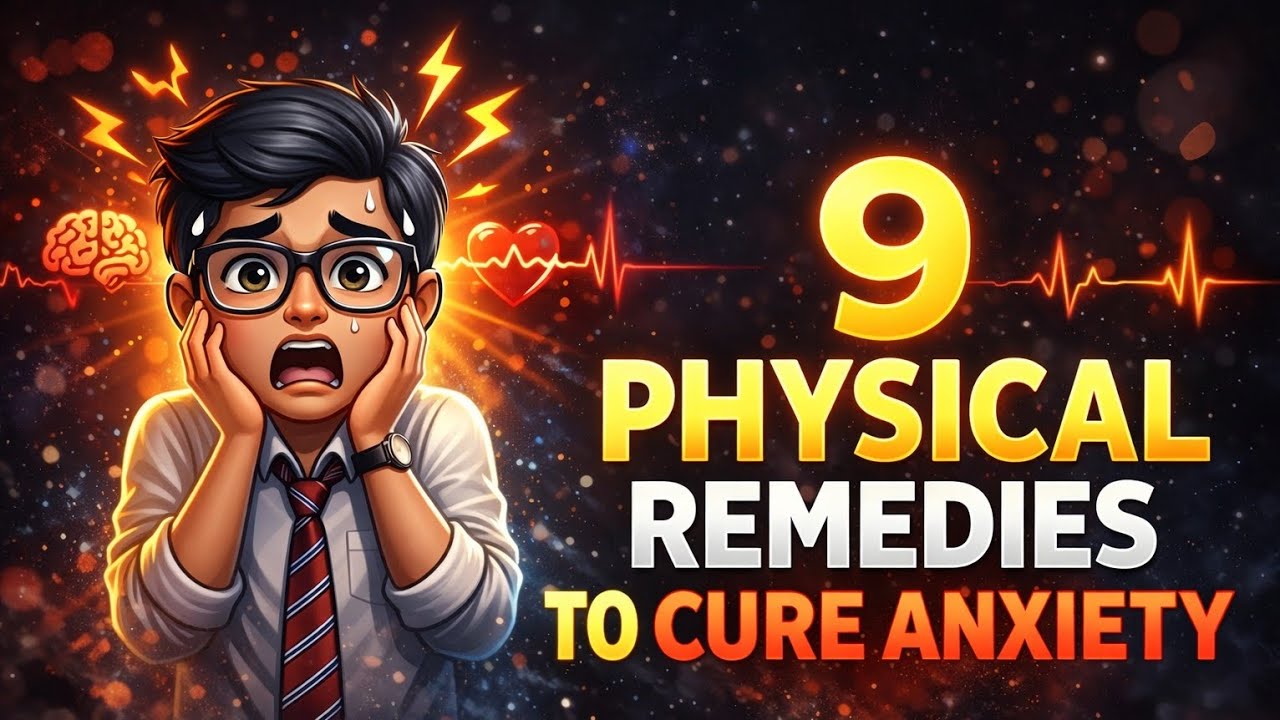 9 physical remedies to cure anxiety