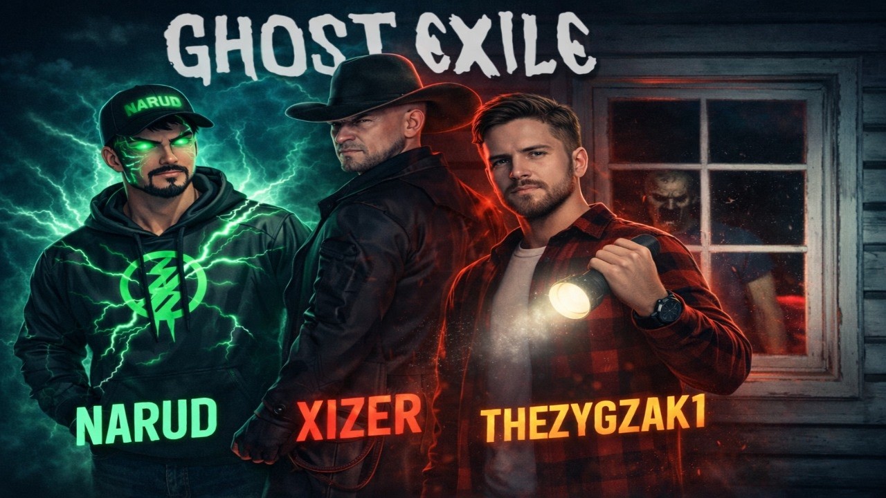 Trójka pogromców duchów odprawia rytauł! - GHOST EXILE z @xizer410,THEZYZGZAK1