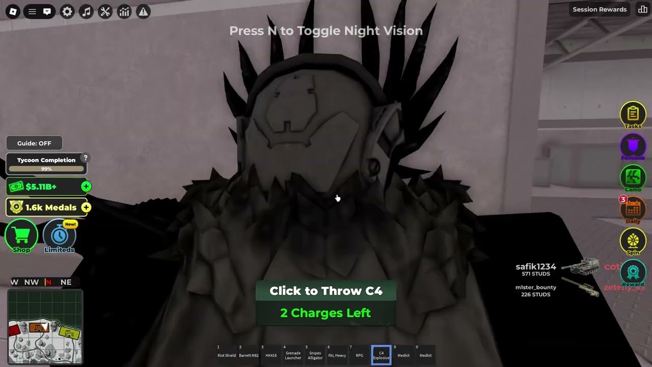 Me Playing some more War tycoon