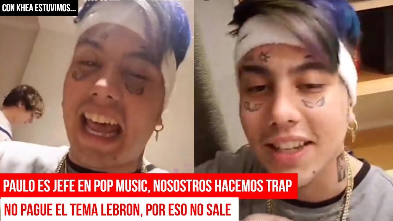 DUKI HABLA de PAULO y KHEA ! gracias a EL argentina.. / cuenta porque no SALE LEBRON