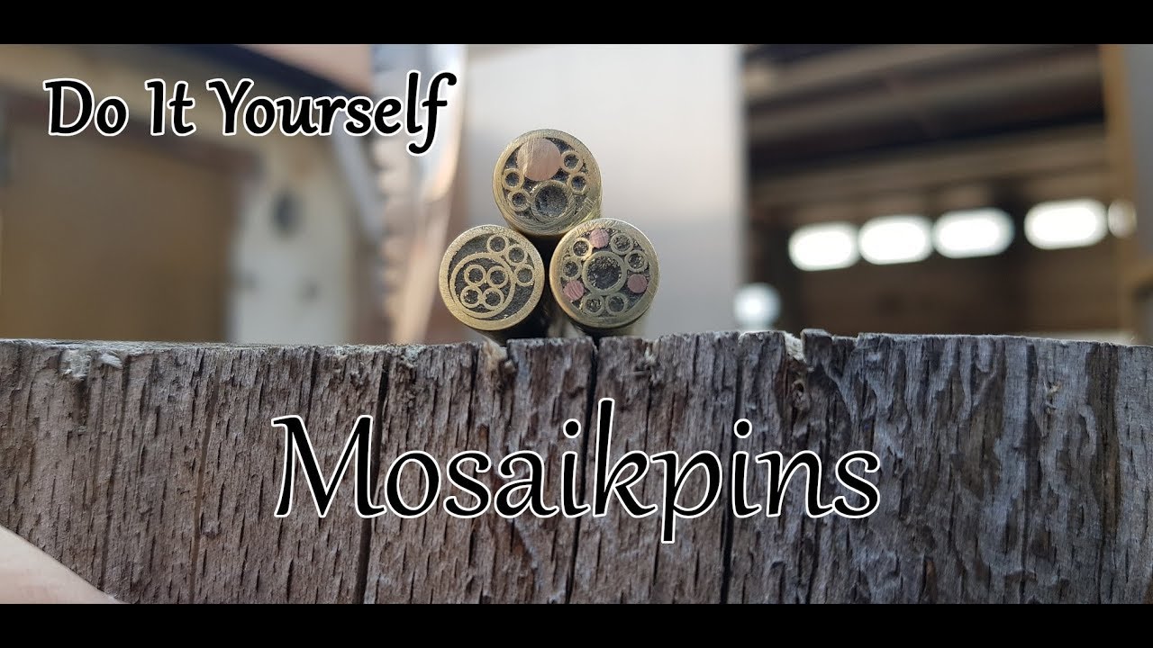 DIY | Mosaikpins, Schnell & Einfach | Messerbau |Knife Making