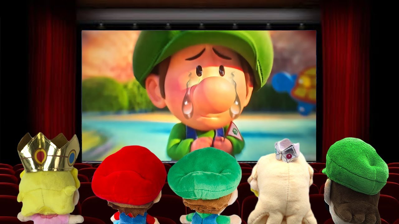 Baby Luigi Goes to The Mario Movie!