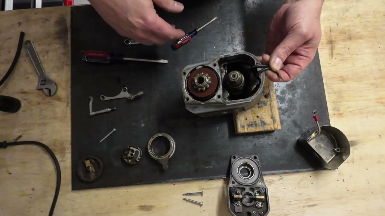 Bosch MagDyno Disassembly and Reassembly in Quick Time!  This MagDyno is from a BMW R12.