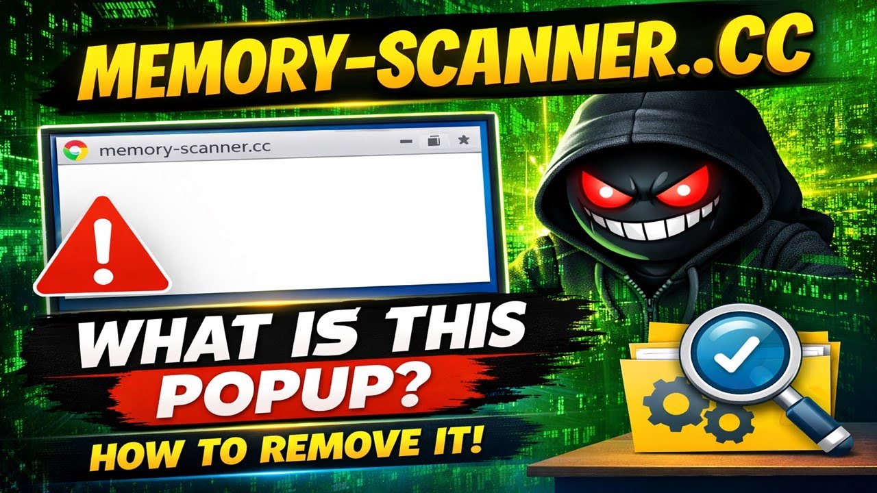 What is Memory-Scanner.cc? Malware Popup Explained + How to Remove It!