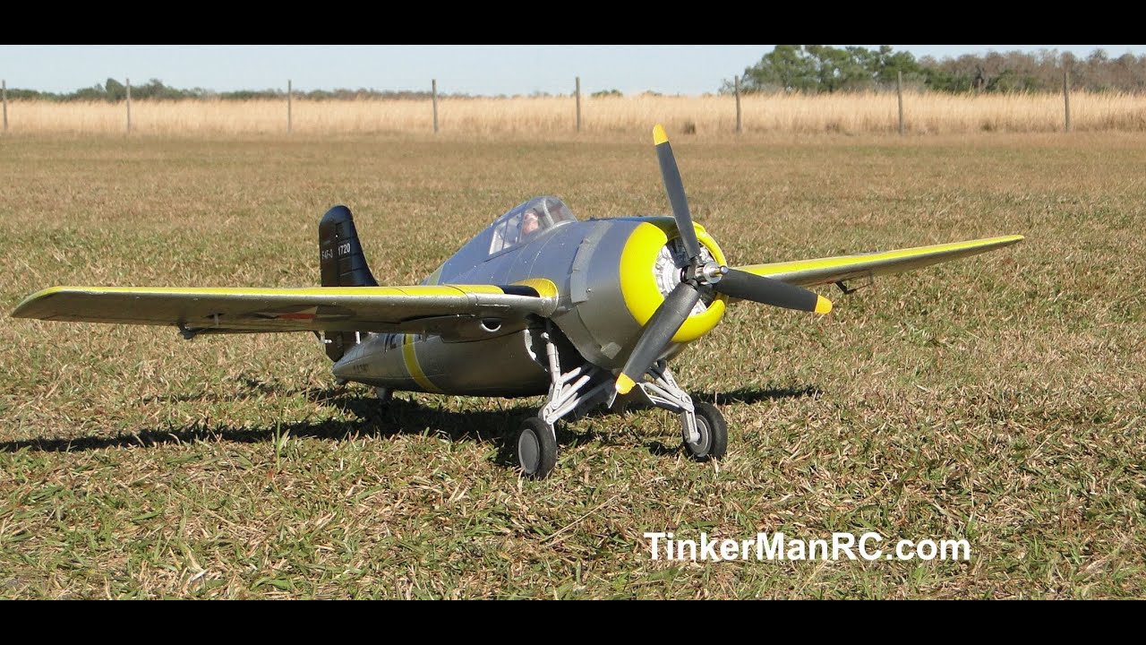 Lanxiang F4F Wildcat Maiden Fun Flight