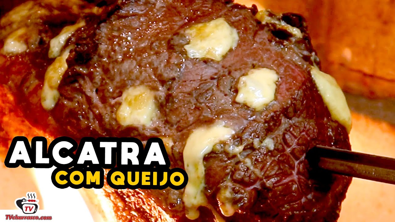 Alcatra com Queijo na Churrasqueira - Tv Churrasco