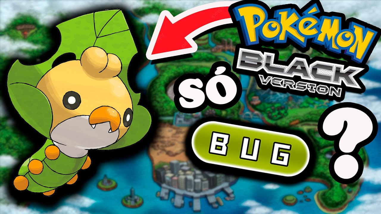 Dá pra ZERAR Pokémon BLACK SÓ com o tipo INSETO? - Desafio Pokémon (Sem itens em batalha)