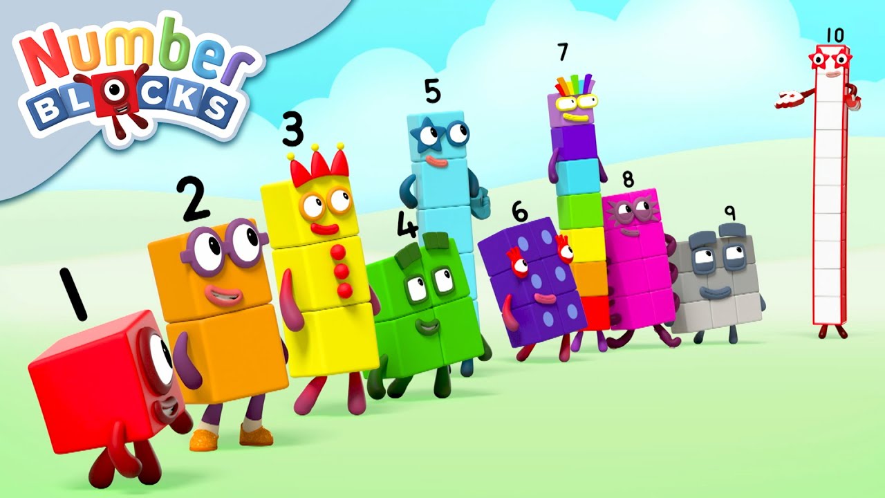 @Numberblocks- First in Line | Learn to Count
