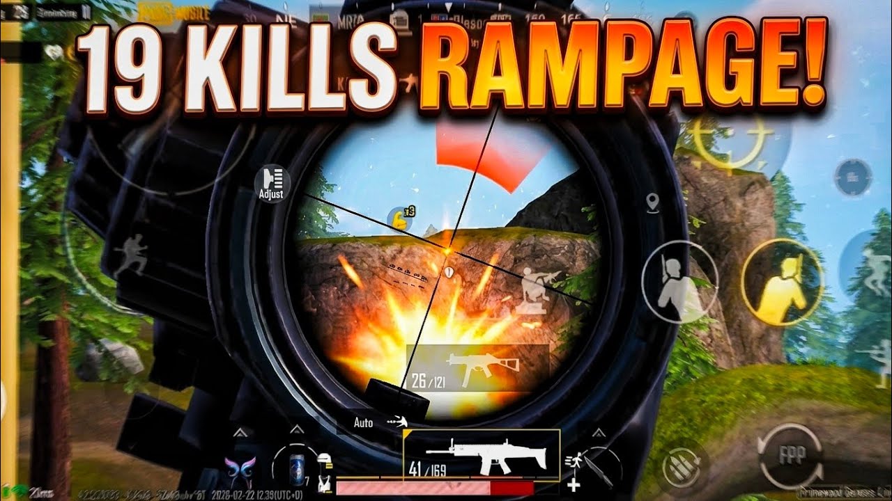 PUBG Mobile 19 Kills Rampage! Insane Clutch #PUBG #BGMI 