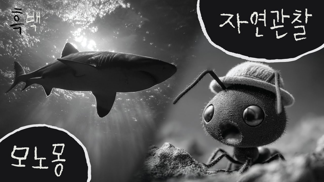 으악 상어다! | 개미의 바다 탐험 2 &ndash; 바닷속 | 저자극 유아 그림책 영상