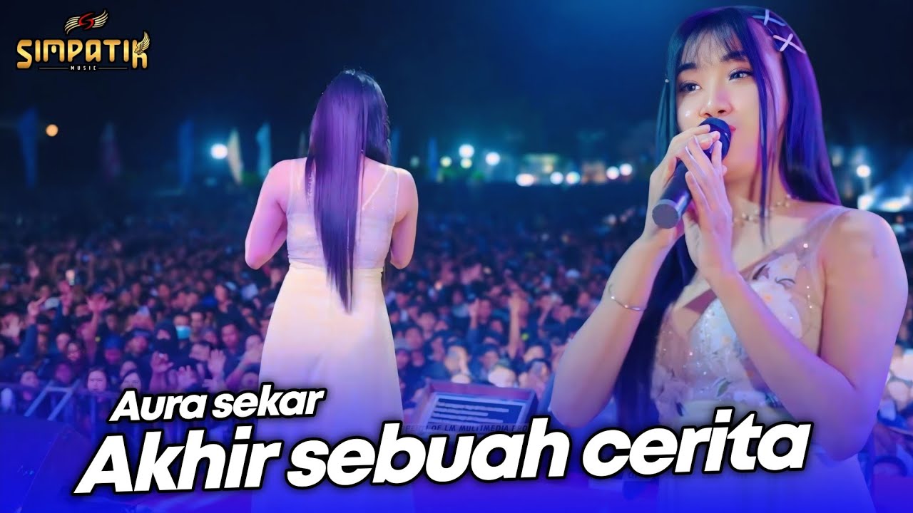 AKHIR SEBUAH CERITA - AURA SEKAR - LIVE SIMPATIK MUSIC - SESETAN BALI