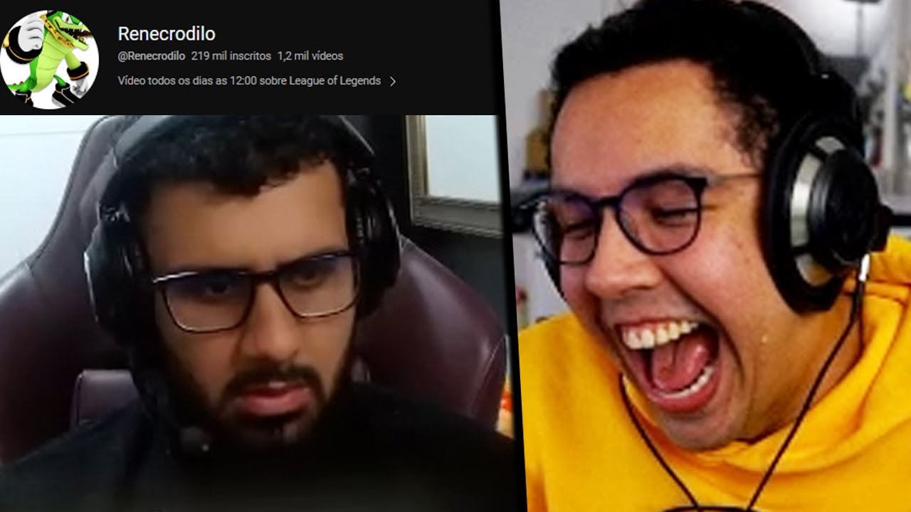 SÓ DE ESCUTAR O ABSOLUT EU JA COMEÇO A DAR RISADA! - YETZ REACT RENECRODILLO