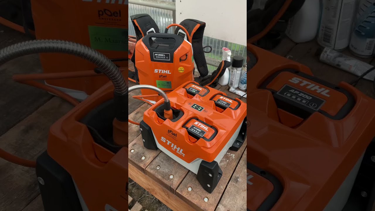 New Stihl AL301-4 battery charger 🧡🔋💪🏼 