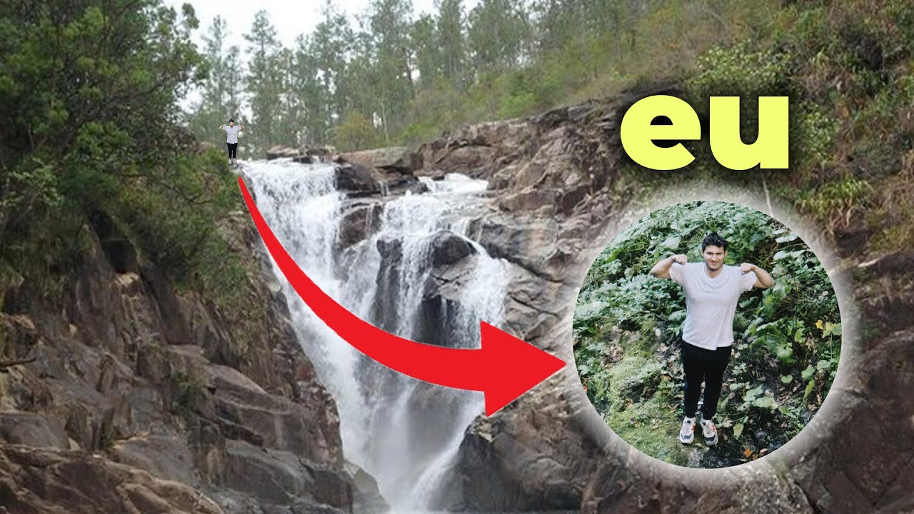 am urcat pe o cascada periculoasa.