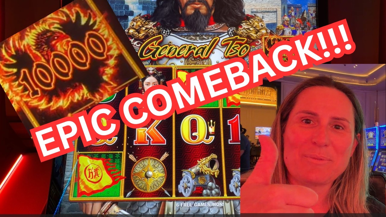 ОГРОМНЫЙ ВЫИГРЫШ в PALMS HIGH LIMIT ROOM!!! Phoenix Link General Tso!