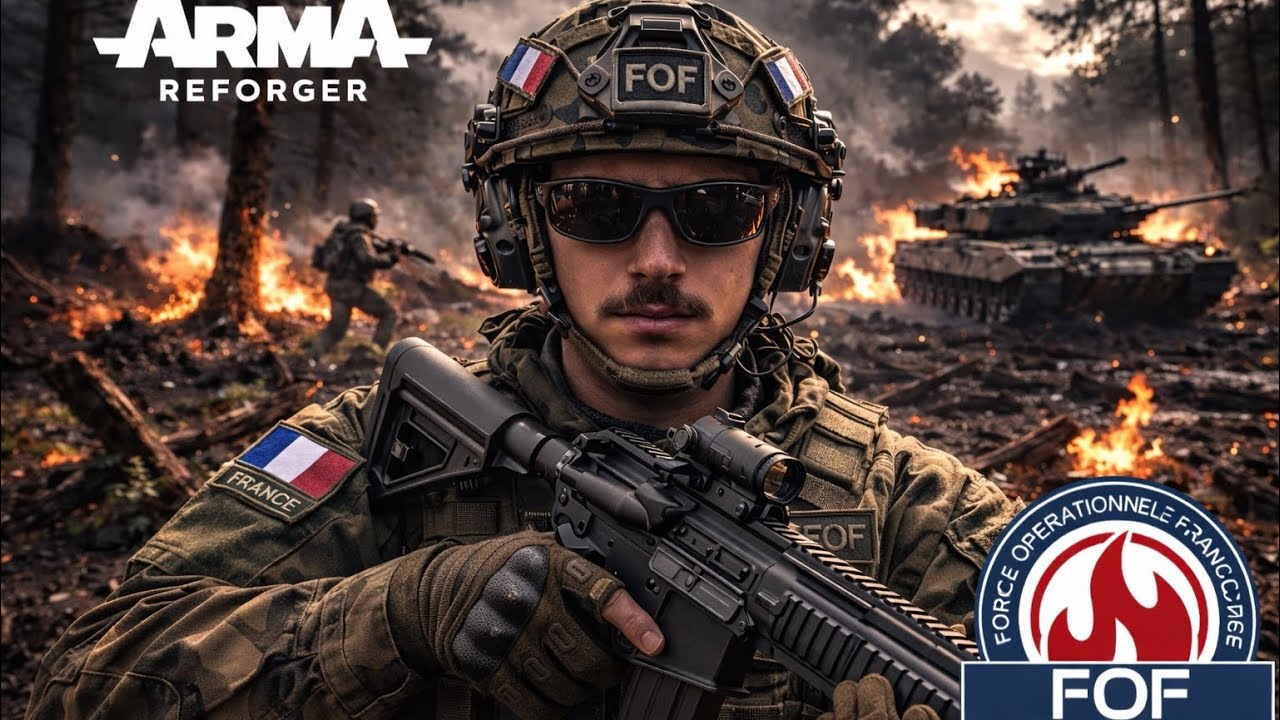 La vie de soldat sur la FOF (Arma Reforger)