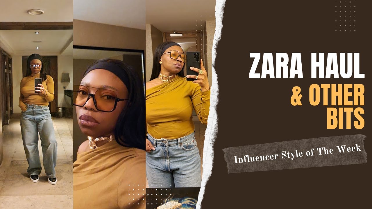 ZARA SPRING HAUL 2024 | INFLUENCER STYLE OF THE WEEK | SPRING 2024 TREND FOCUS