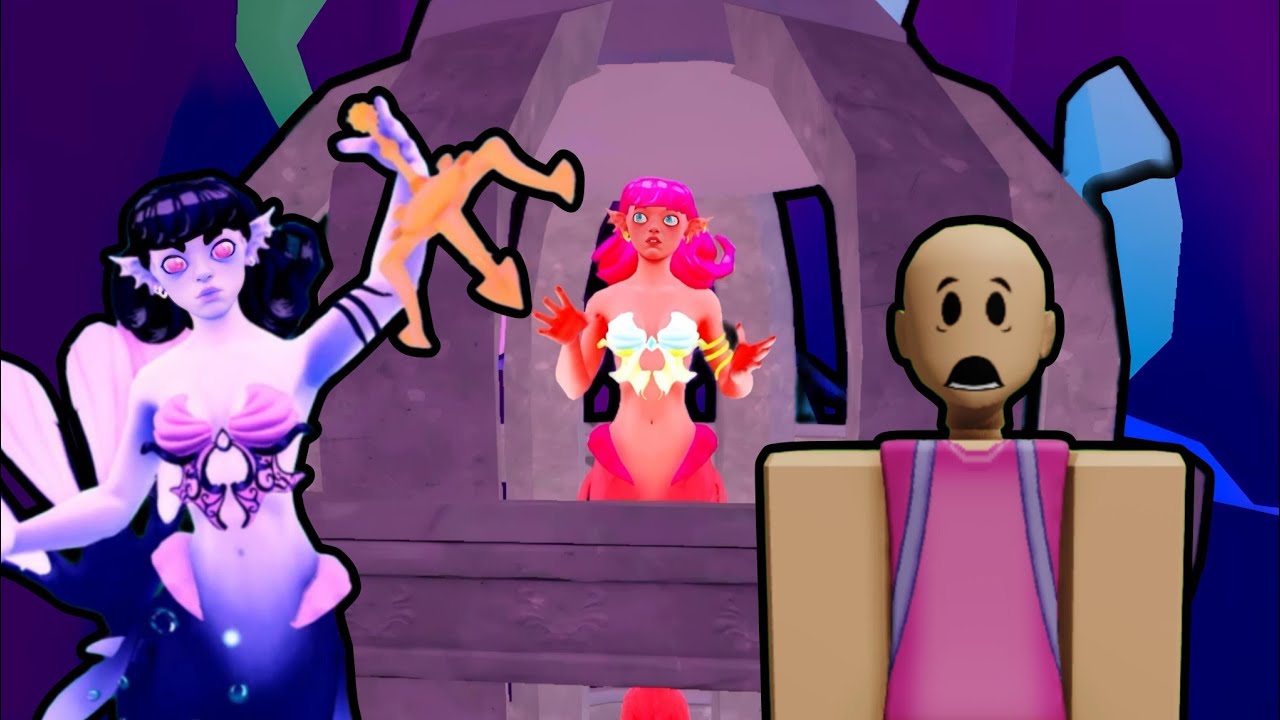 Спасаем Русалочку в Roblox! 😱🧜🏻‍♀️