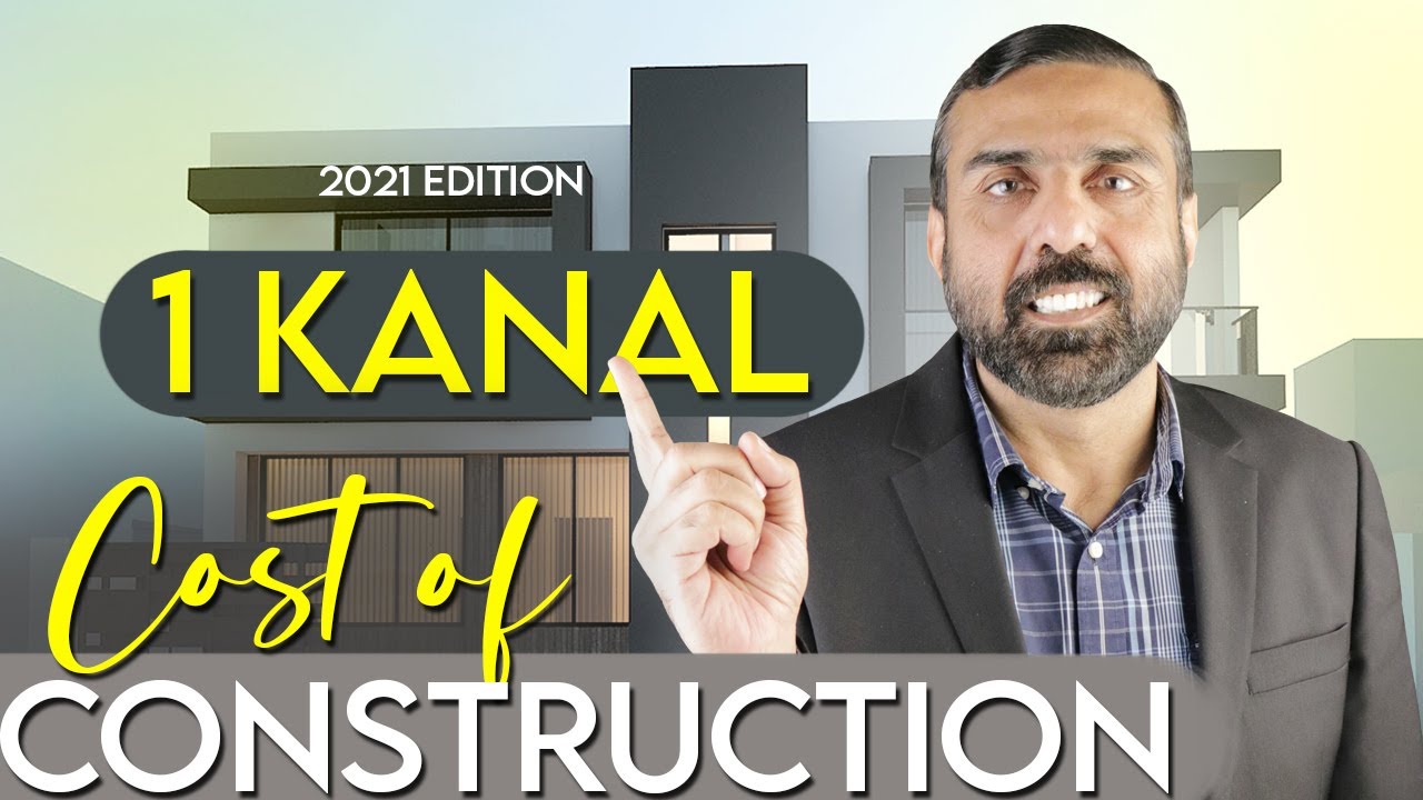 1 KANAL HOUSE COST OF CONSTRUCTION 2021 | 500 Sq. Yards single, double & triple storey Cost Pakistan