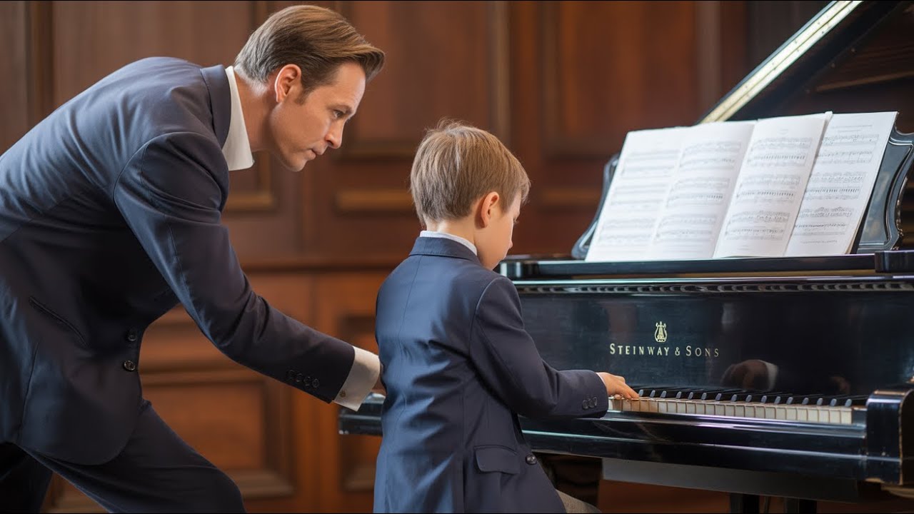 He Challenged Him as a Joke — Then the Boy’s Piano Silenced Everyone.