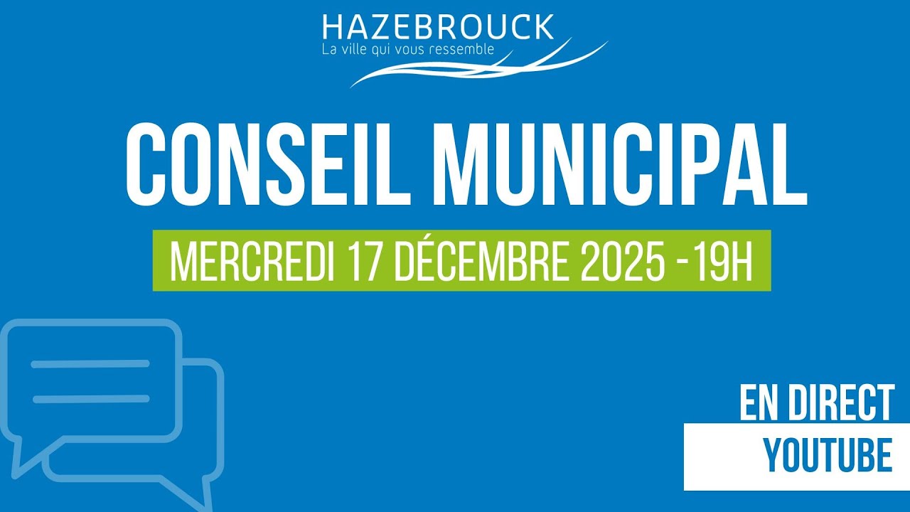 Conseil municipal du 17/12/2025