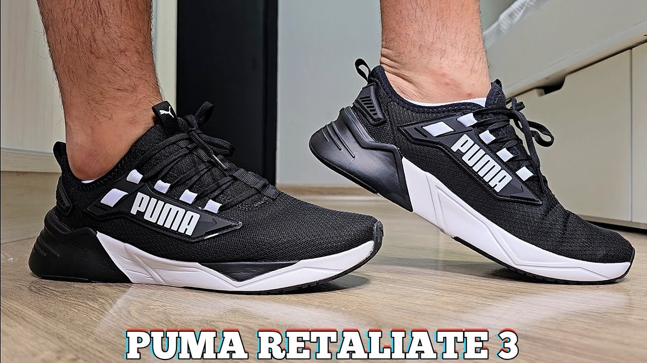 Review Do Tênis Puma Retaliate 3 | Demonstração No Pé | On Feet | Tênis Correr e Treino
