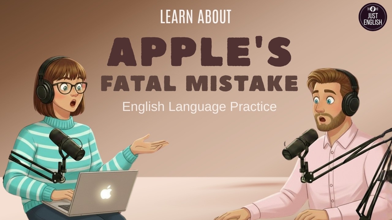 Podcast In English For Easy Conversation | The Mistake That Nearly Killed Apple | English A2-B1-B2