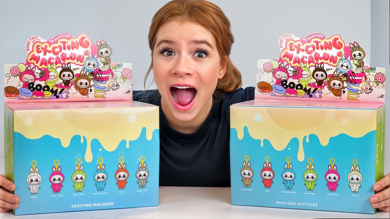 We Unboxed 100 Mystery Labubus!
