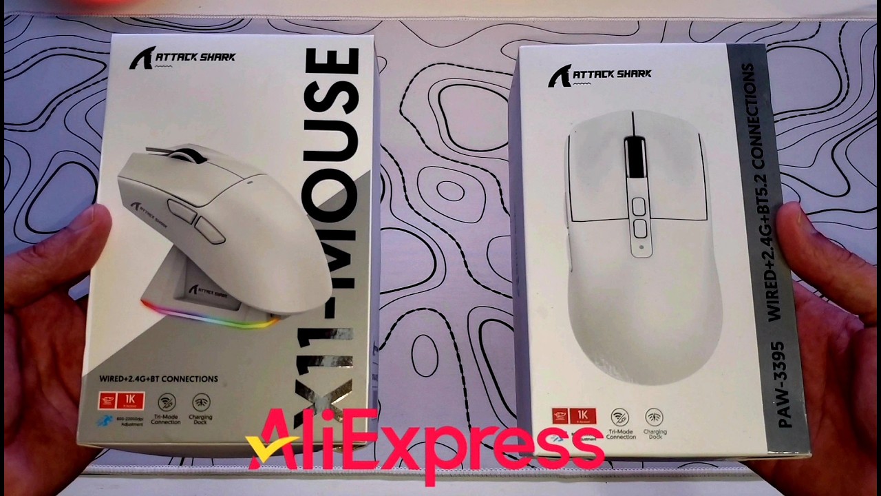 Mouse Attack Shark X6 vs X11 ( Quais as diferenças e qual é o melhor )