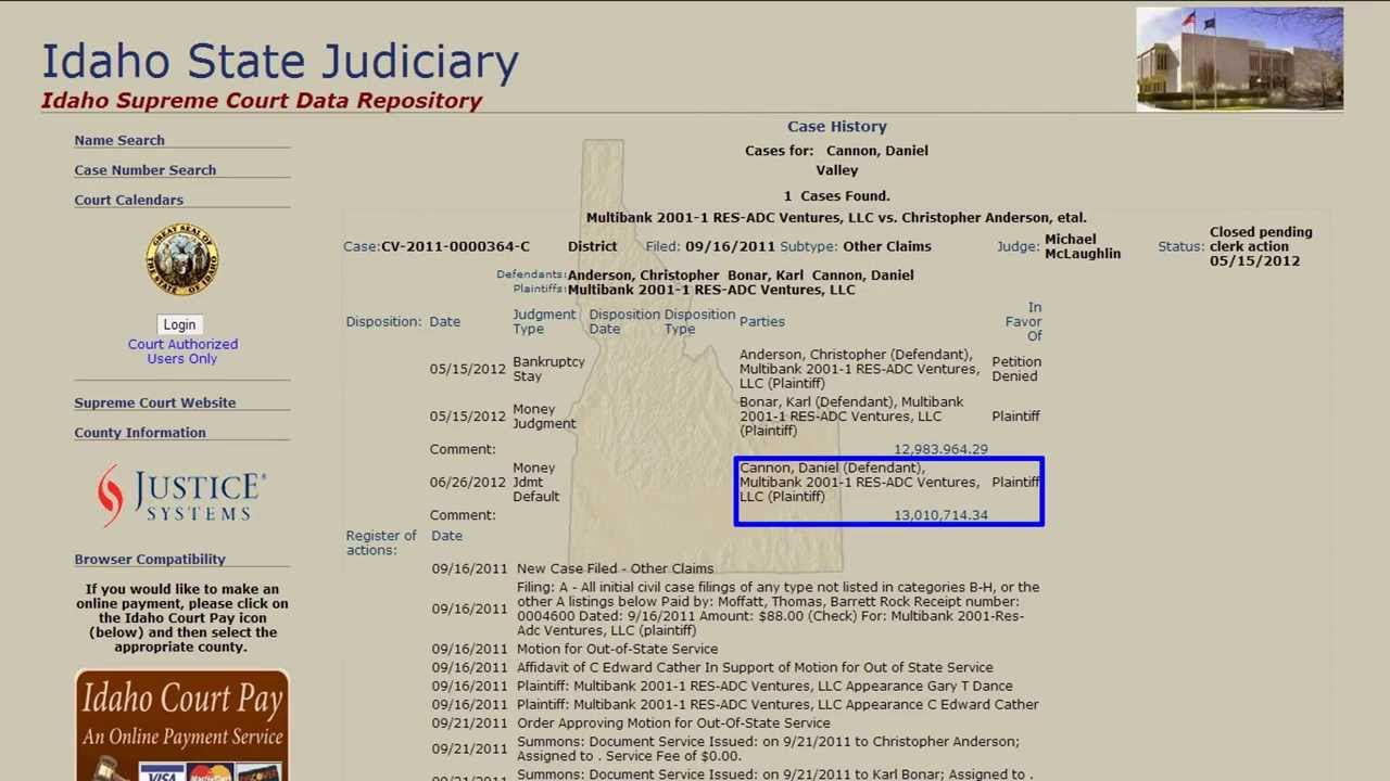 $13,010,714.34 Default Judgement Against LogicBeforeAuthority AKA IdahoPicker - READ DESCRIPTION
