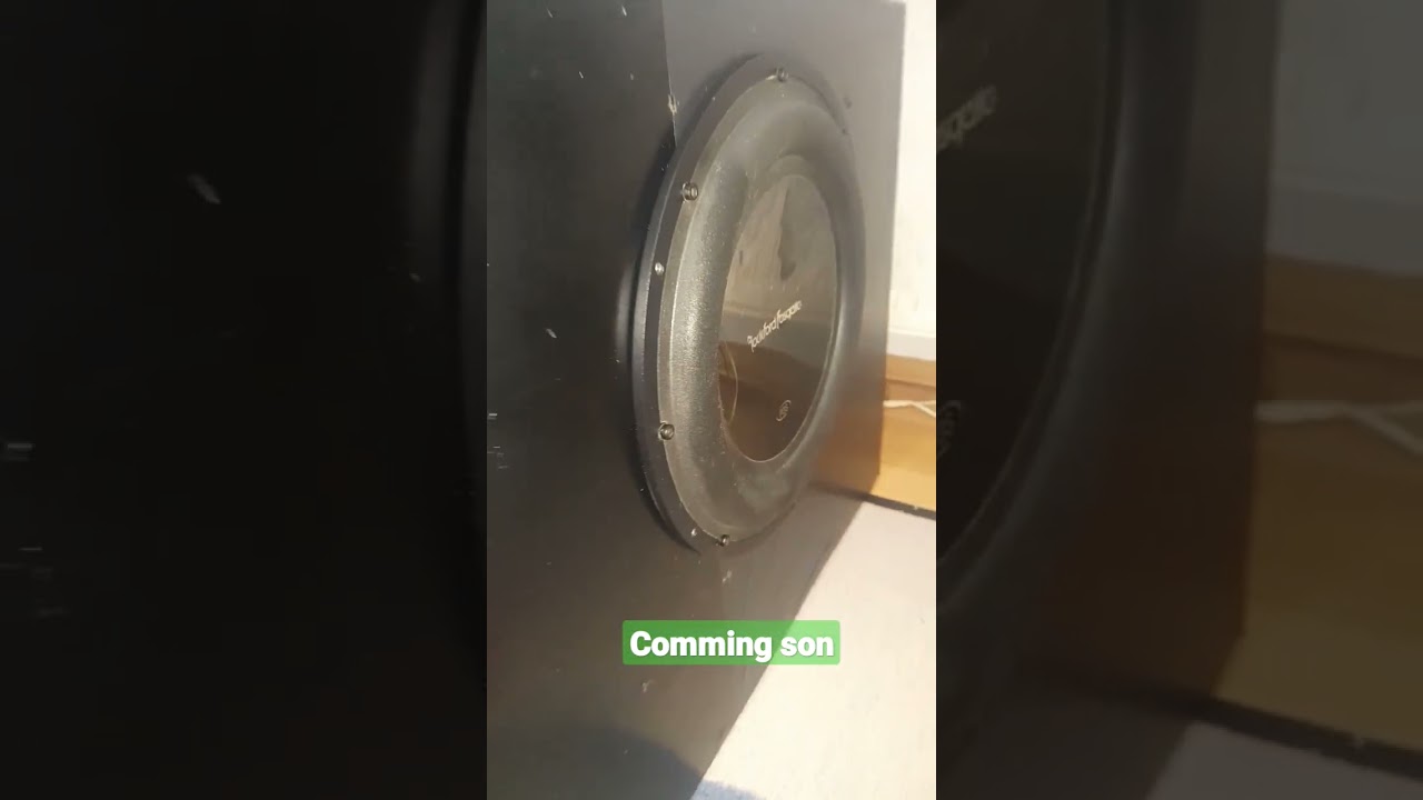 12 inch rockford subwoofer custom enclosure 26hz