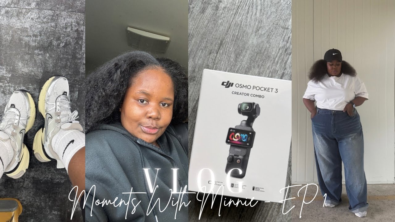 Moments with Minnie🎀: Unboxing my DJI Osmo Pocket 3| Shopping, & Gym Vibes | South African YouTuber