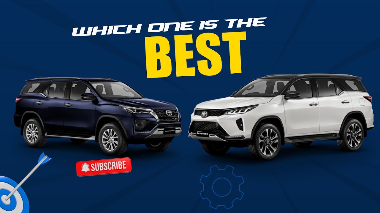 Difference between Toyota Fortuner and Legender | Exterior Looks, Interior and Features Comparison