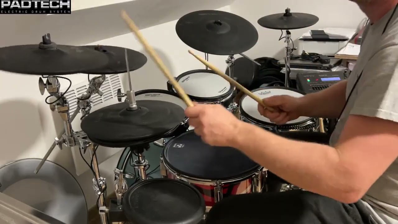 Europe  - Rock the night (drum cover by HP)