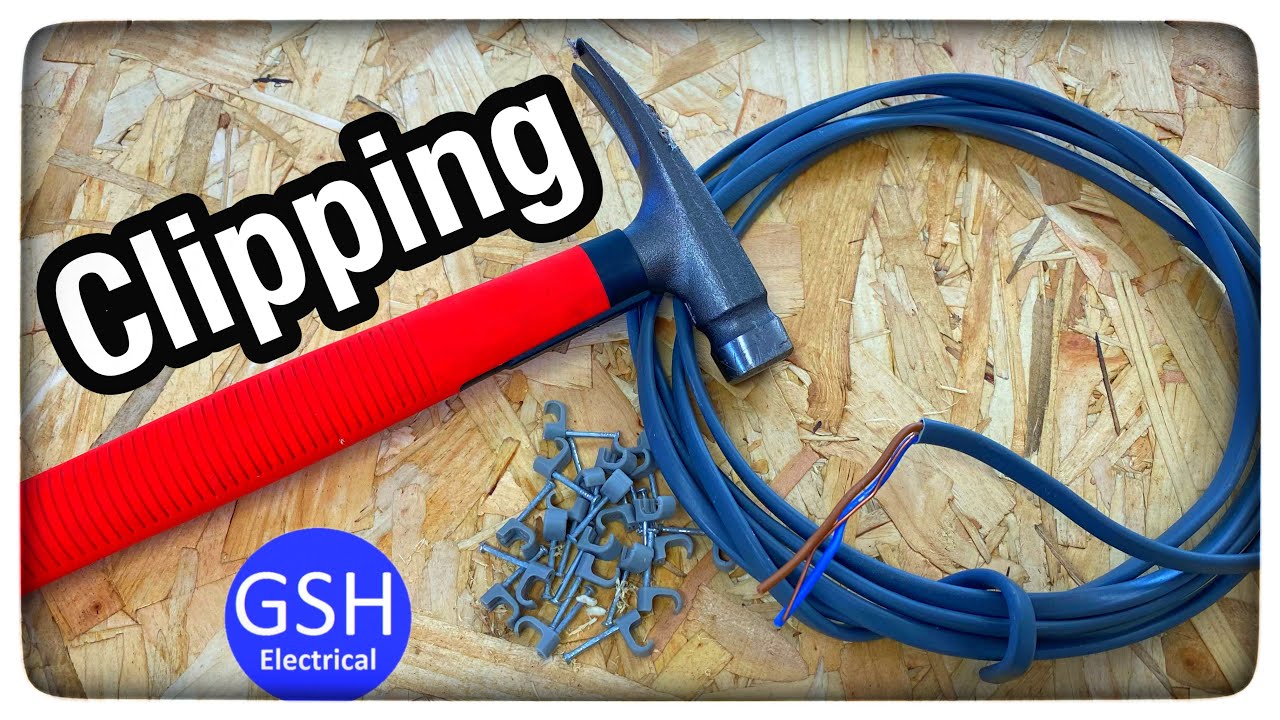 How to Clip Twin and Earth Cable Like a Professional