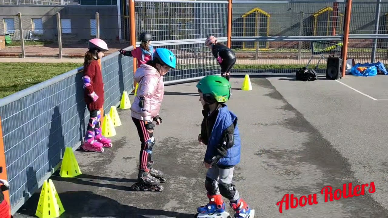 Exercice roller débutant