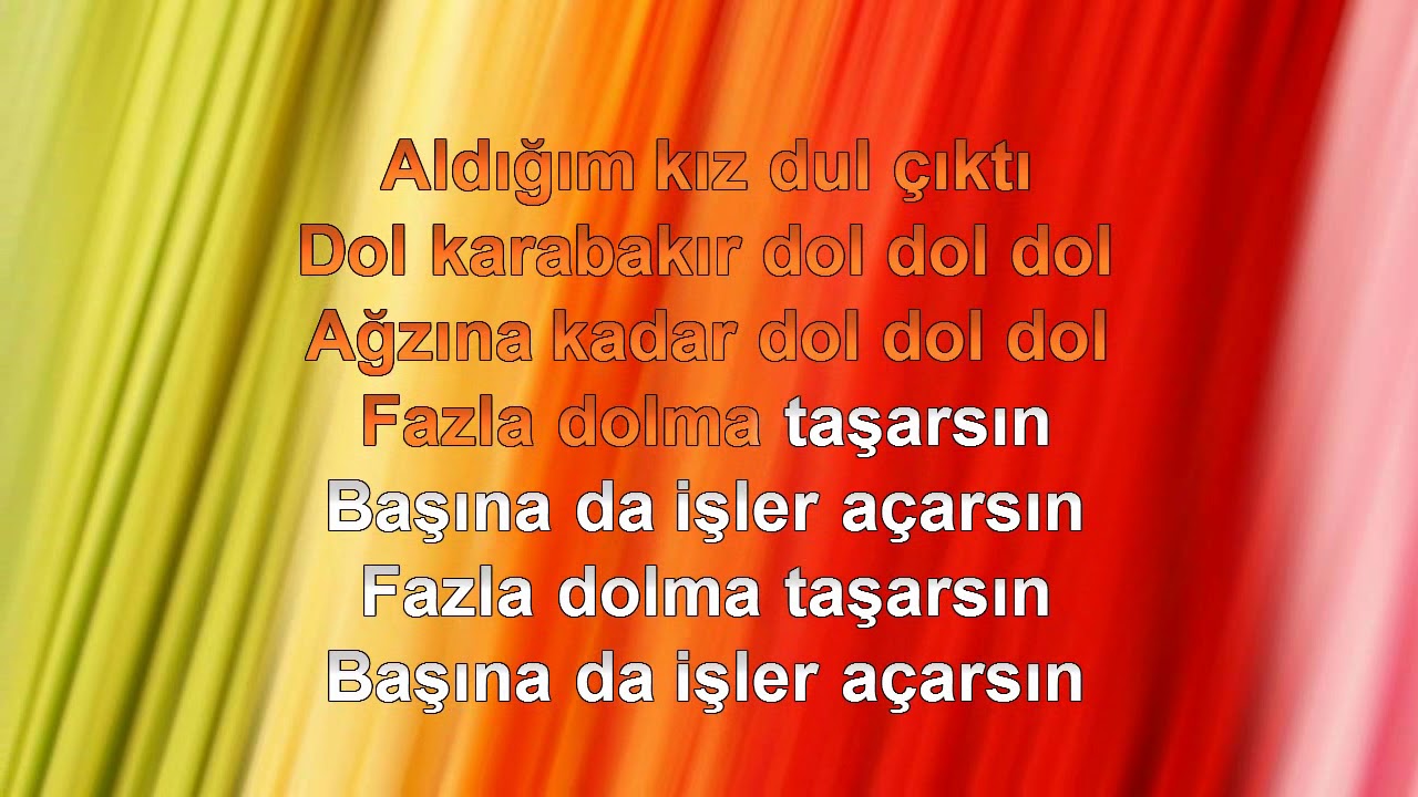 DOL KARABAKIR KARAOKE EYVAH EYVAH