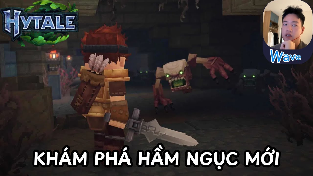 [HYTALE TẬP 3] Tôi xây dựng ngôi nhà đầu tiên và khám phá hầm ngục mới!