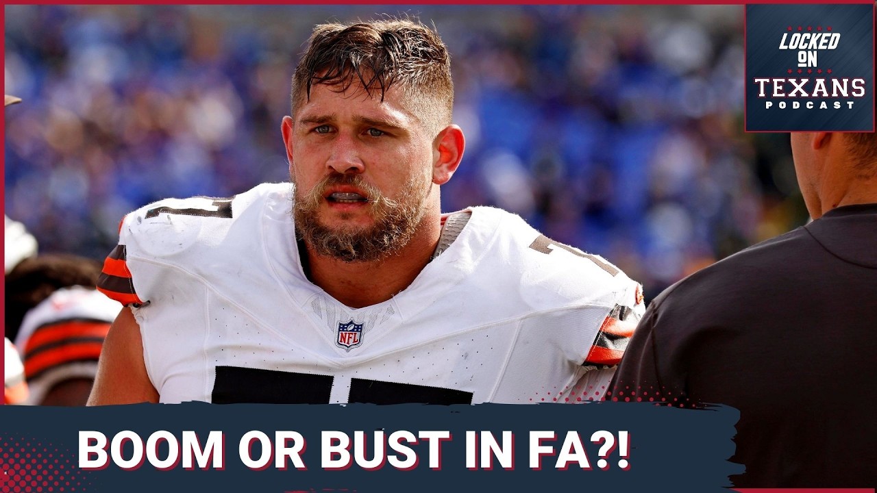 Houston Texans FREE AGENCY Gamble?!Boom or Bust Strategy + Wyatt Teller Rumors & Caserio Extension?!