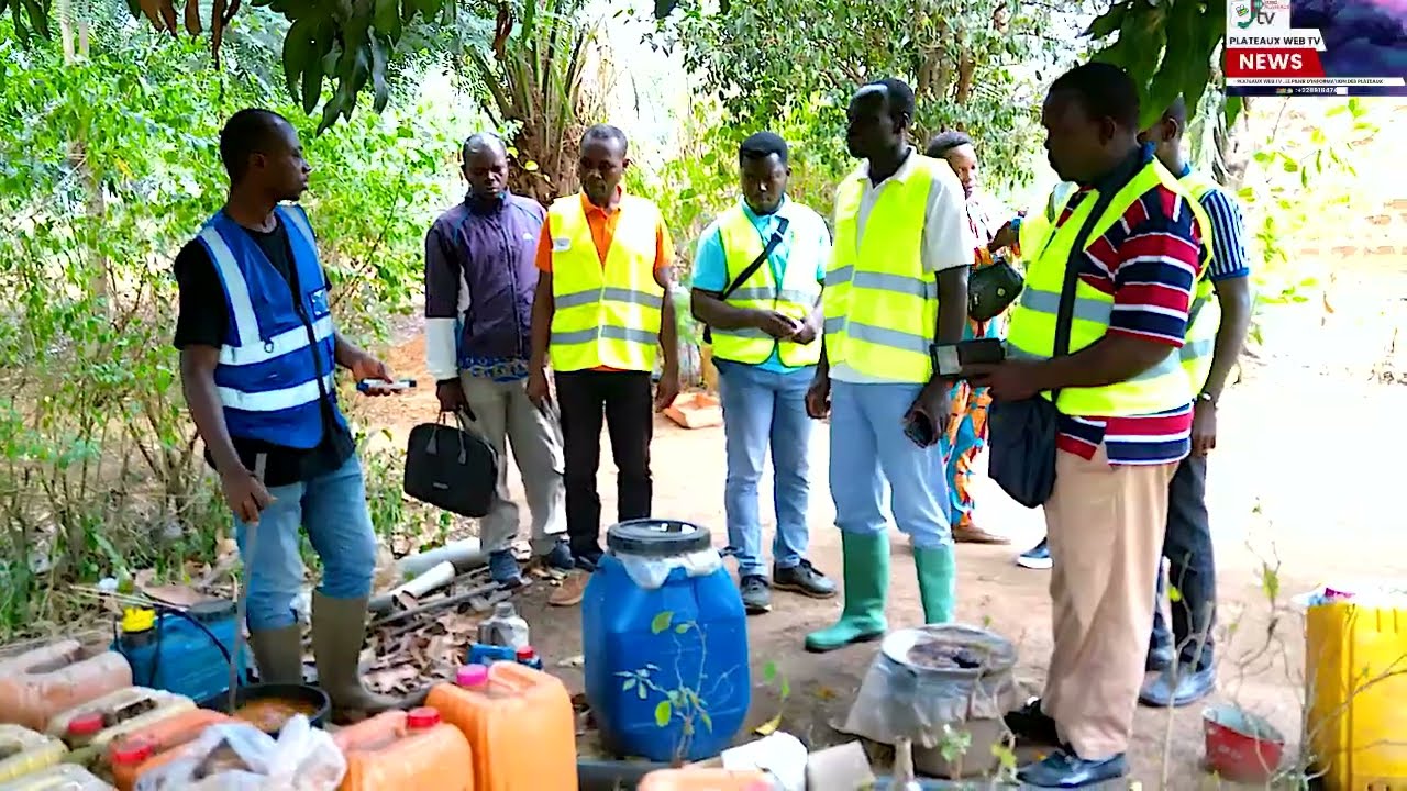 Togo/UAR-P: Renforcement de capacités de 5 producteurs 1techniciens sur ferme école agroécologique.