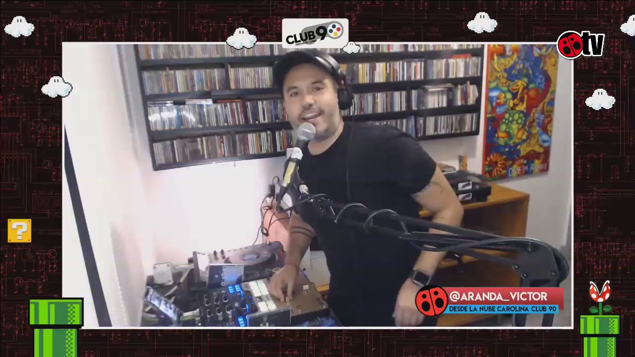 Club 90 en la casa con Victor Aranda