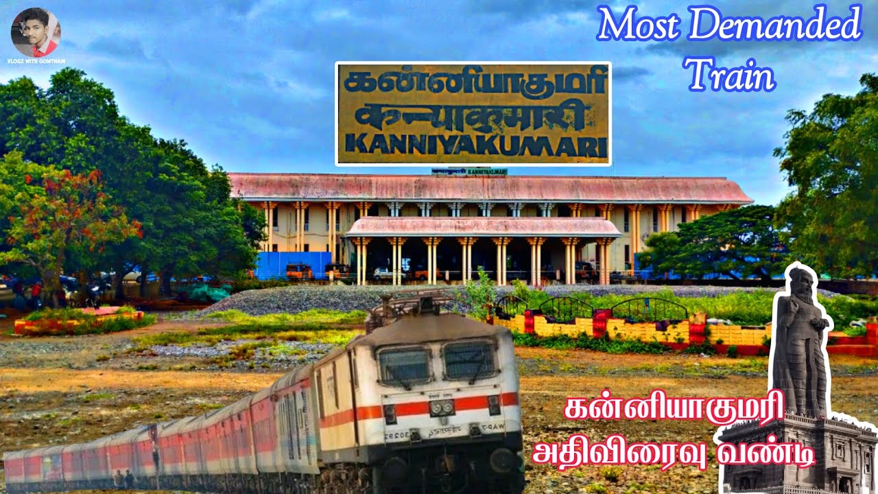 KANNIYAKUMARI SF EXPRESS VLOG | Kanniyakumari To Chennai Egmore | @vlogzwithgowtham
