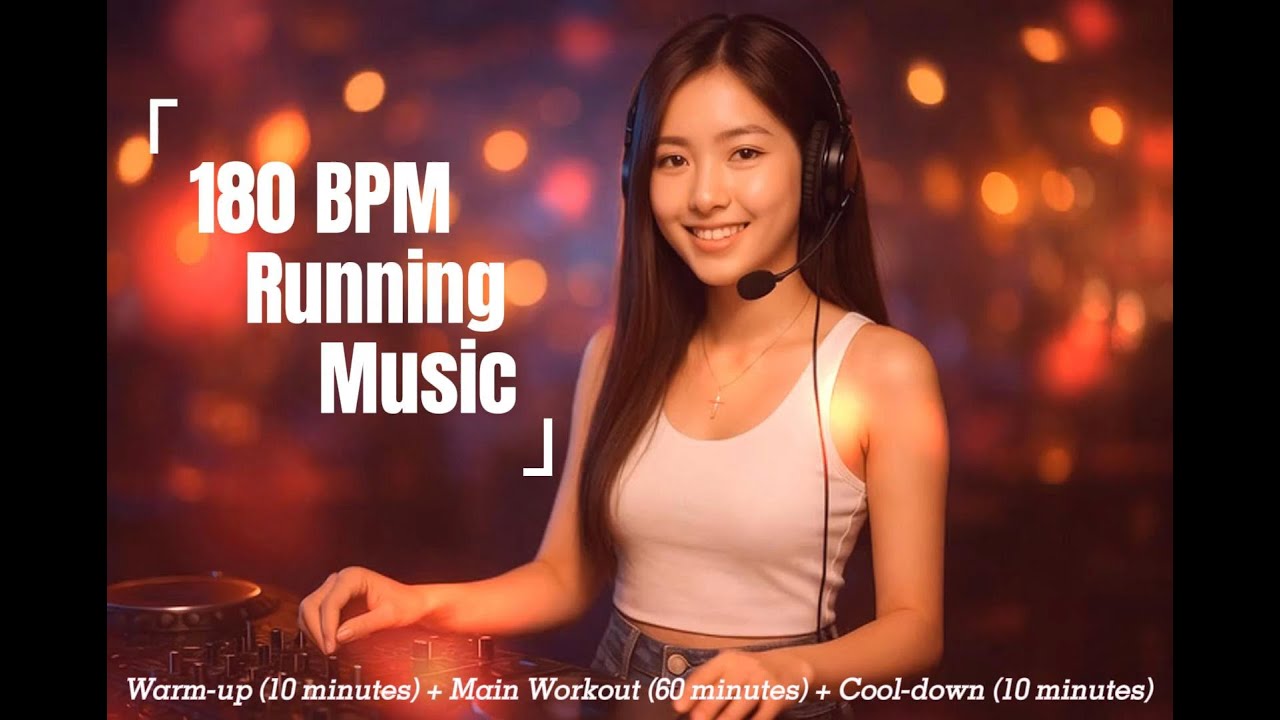 跑步音樂｜越跑越順的節奏感｜Running Music 180 BPM