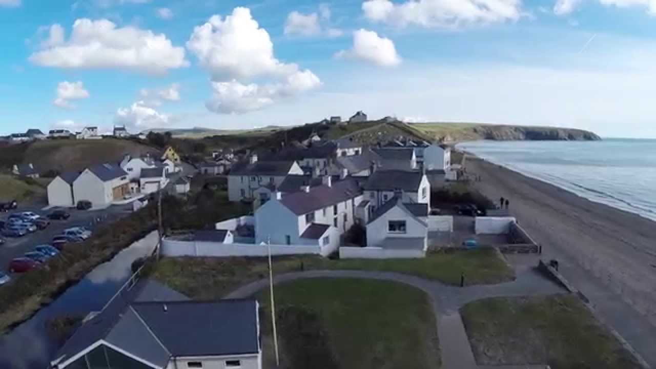 Aberdaron/Uwchmynydd/Bardsey Aerial Video.