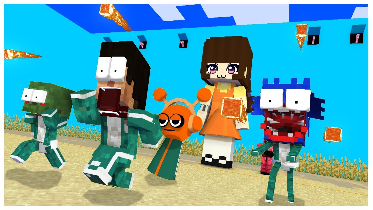 SQUID GAME 2 WITH SPRUNKI SIGMA BOY - Minecraft Animation