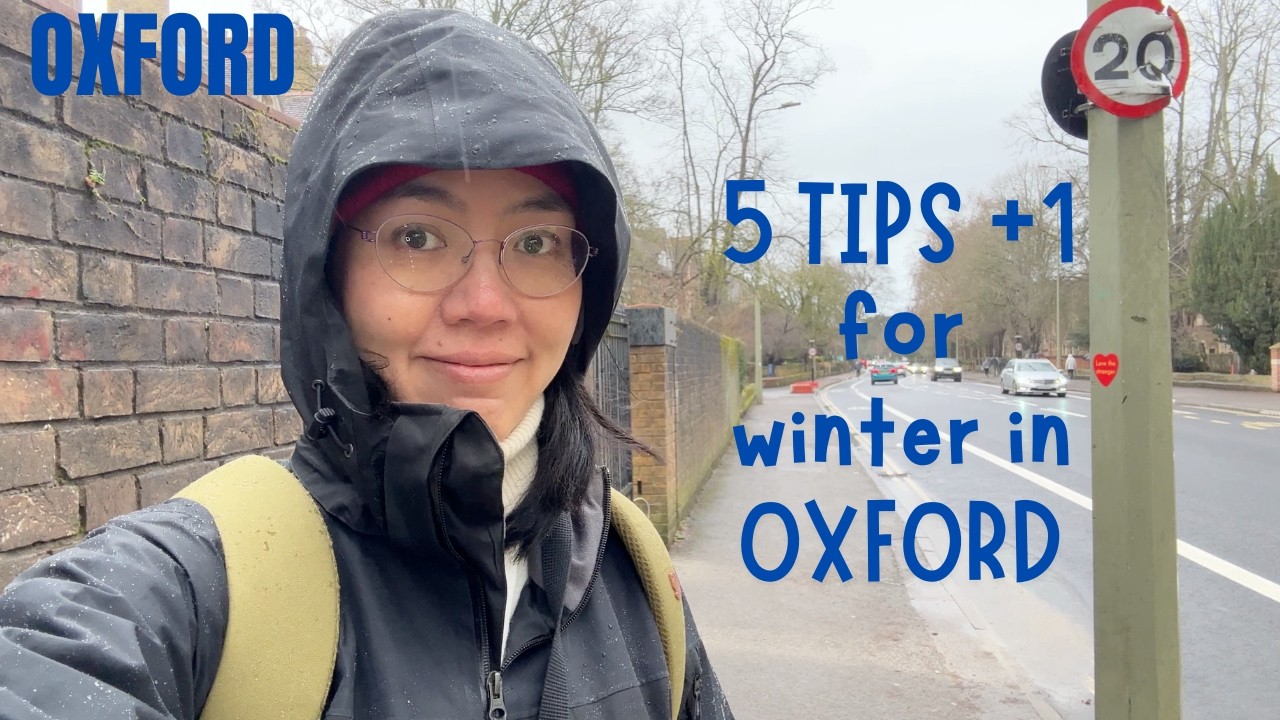 How to dress for Oxford weather : Wind and Rain