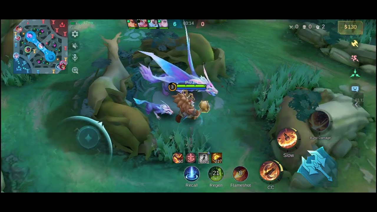 FRANCO,GRANGER,ZETIAN,DYRROTH,MIYA VS COMPUTER KITA MENANG #MOBILE LEGENDS 