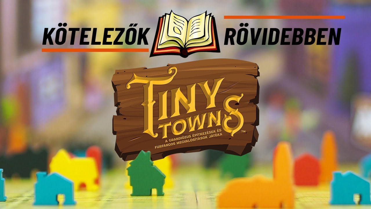 Tiny Towns társasjáték 📜 Kötelezők rövidebben (szabálymagyarázó)