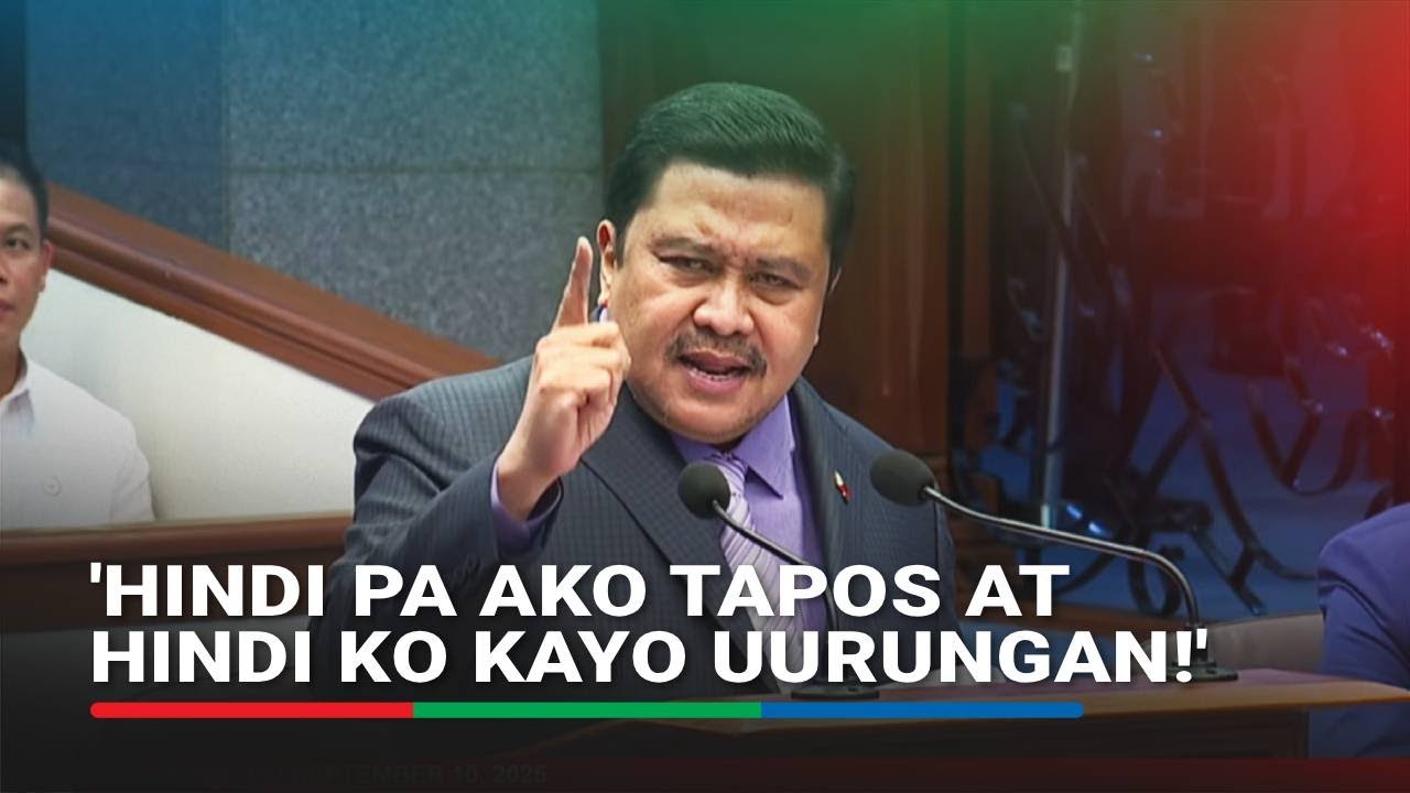 FULL: Jinggoy Estrada slams Hernandez in privilege speech -- 'No one is safe' | ABS-CBN News